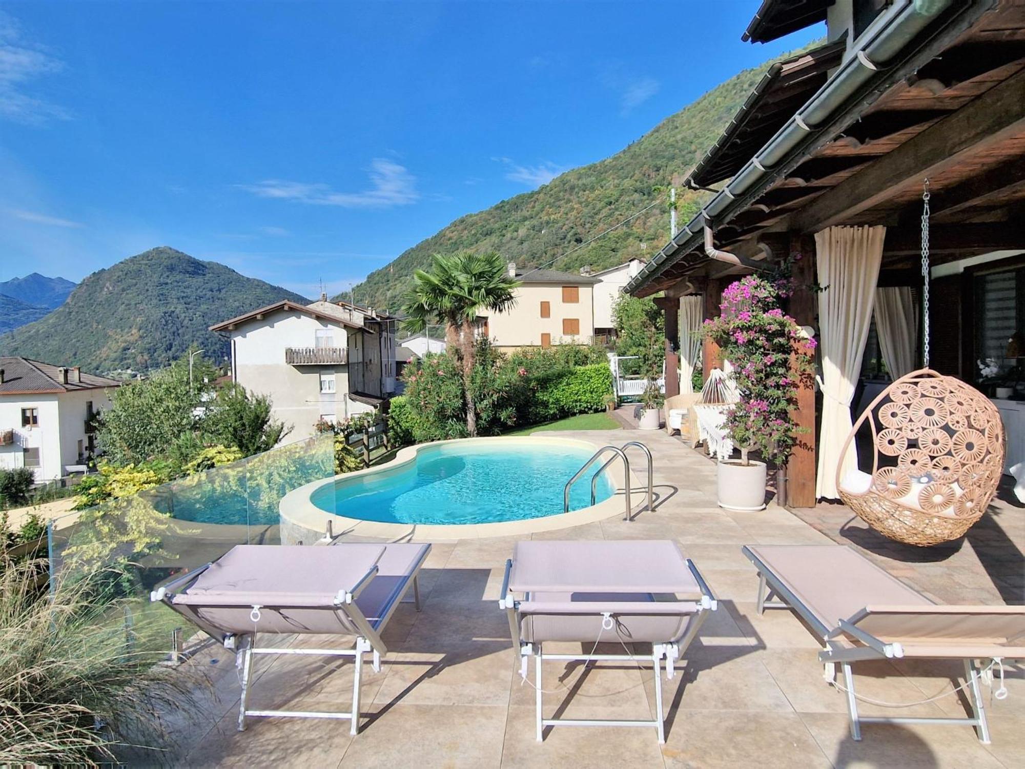 Apartment Valley View Pool Apartment By Interhome Ardenno Exterior foto